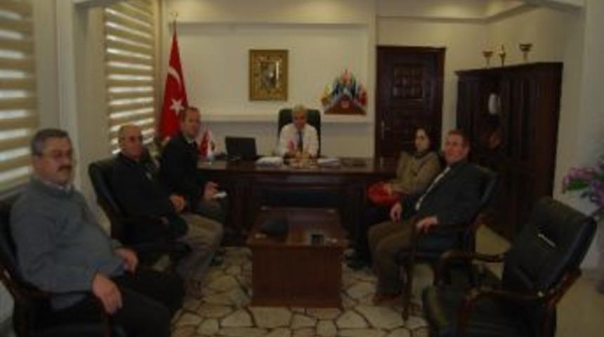 Tema Temsilcileri Kaymakam Mahmut Halal&rsquo;ı Ziyaret Etti