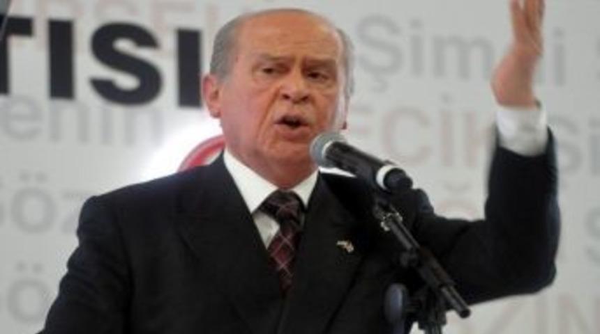 Mhp Lideri Bah&ccedil;eli, Kayseri&rsquo;de Partisinin Adaylarını A&ccedil;ıkladı