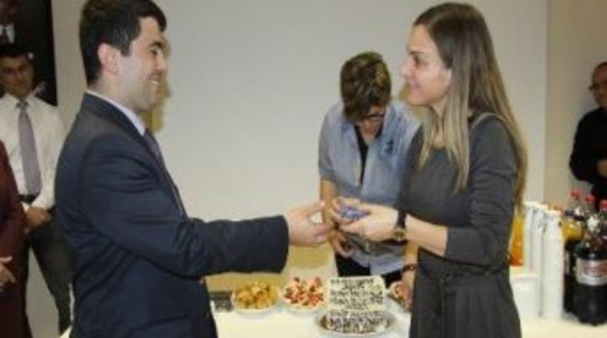 İl Sağlık M&uuml;d&uuml;rl&uuml;ğ&uuml;nde Şube M&uuml;d&uuml;r&uuml;ne Veda T&ouml;reni