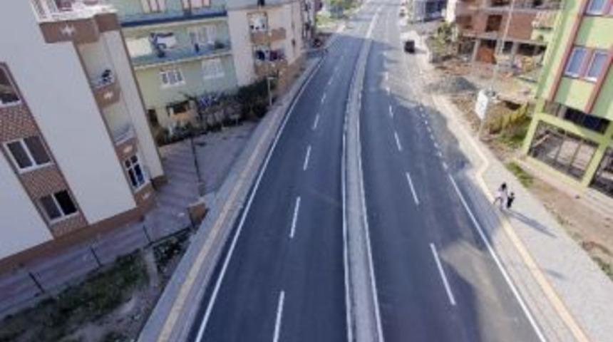 Derince'deki Alternatif Yolun &Uuml;&ccedil;&uuml;nc&uuml; Kısmı Tamamlandı