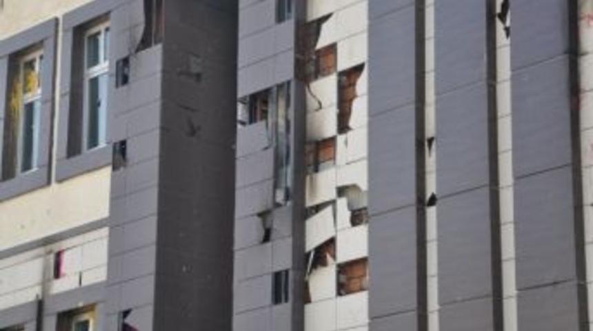 Silopi Adliye Binasına Molotoflu Saldırı