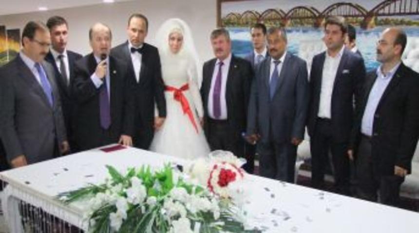 MHP Samsun Milletvekil Şimşek, Yeğeninin Nikah Şahidi Oldu