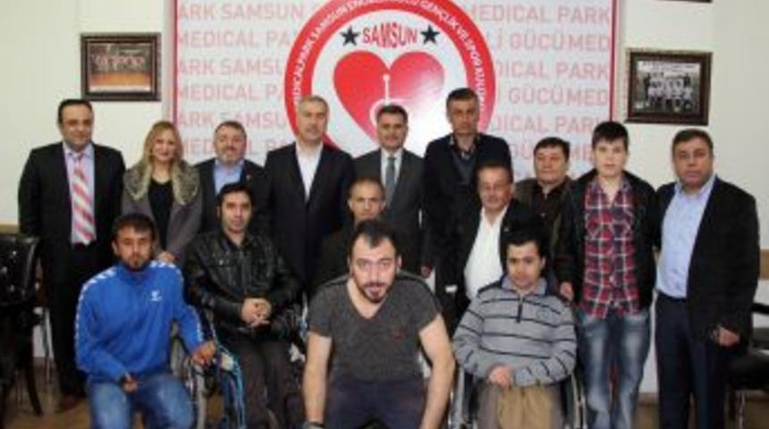 Milletvekili Cemal Yılmaz Demir, Engelli Sporcuları Ziyaret Etti