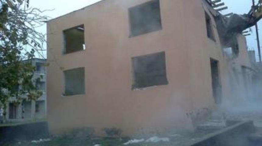 Kdz. Ereğli S&uuml;leymanbeyler K&ouml;y&uuml;&rsquo;nde Eski Camii Yıkıldı