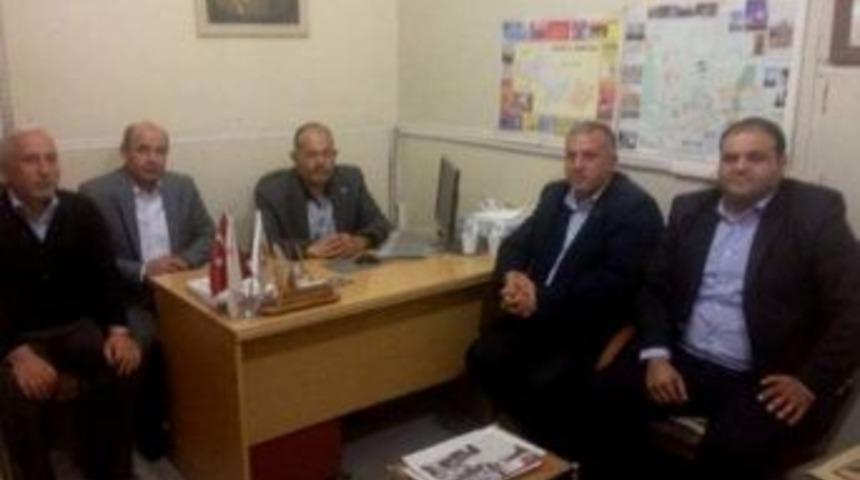 Mısırlıgil&rsquo;den Muhtarlar Derneği Başkanı &Uuml;nl&uuml;kahraman&rsquo;a Ziyaret