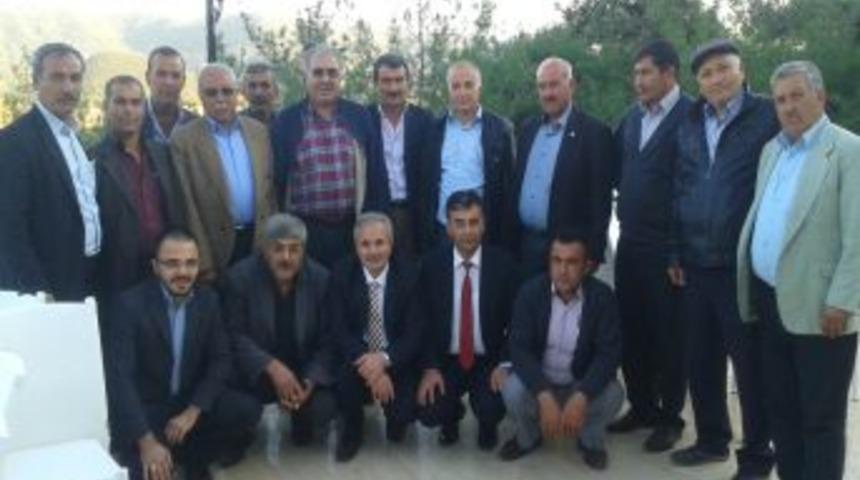 Başkan &Ouml;zgan 13 K&ouml;y Muhtarıyla Bir Araya Geldi