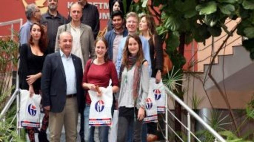 Alman Gazeteciler &Uuml;niversitemizi Ziyaret Etti