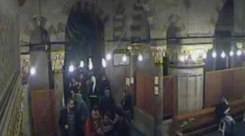 Camideki Hırsızlık Kamerada