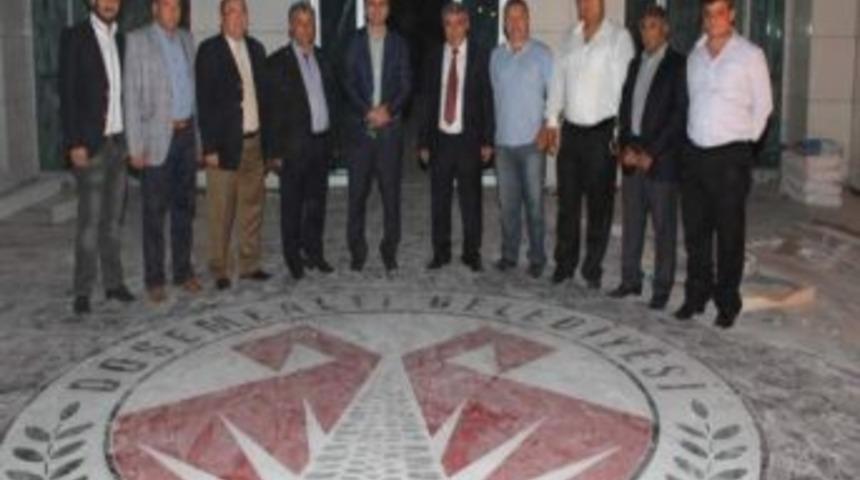 K&ouml;se&rsquo;den Başkan Tursun&rsquo;a Ziyaret