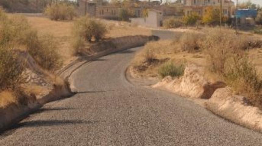 Nevşehir&rsquo;de 100 Evler K&uuml;mesi Yolu Asfaltlandı