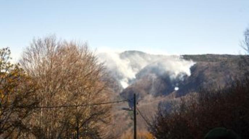 "Uludağ&rsquo;daki Yangın, U&ccedil;aklar Ge&ccedil; M&uuml;dahale Edince B&uuml;y&uuml;d&uuml;"