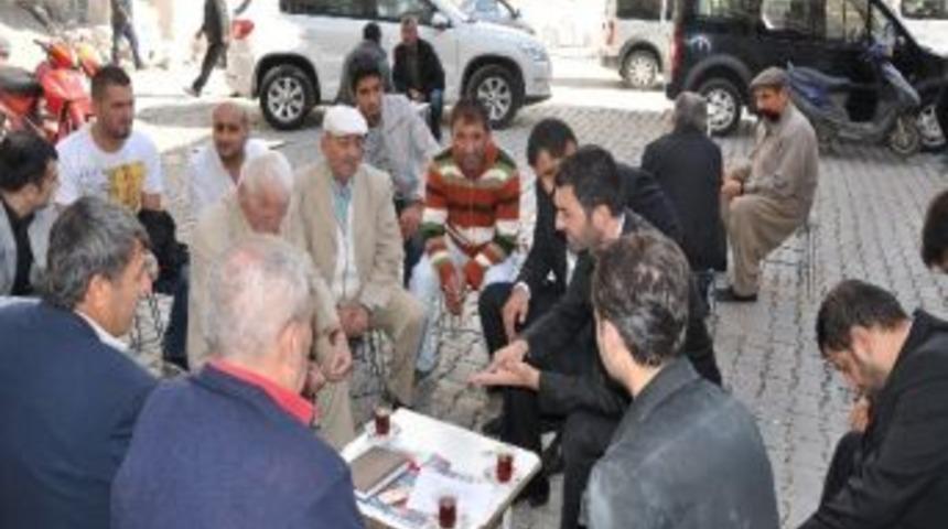 Sinanoğlu, Se&ccedil;im &Ccedil;alışmalarına Devam Ediyor