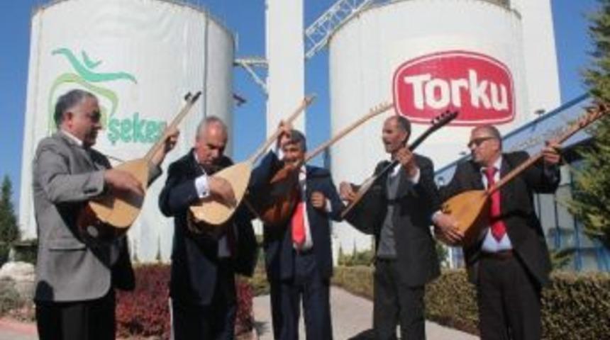 Halk Ozanları Konya Şeker&rsquo;i Gezdi