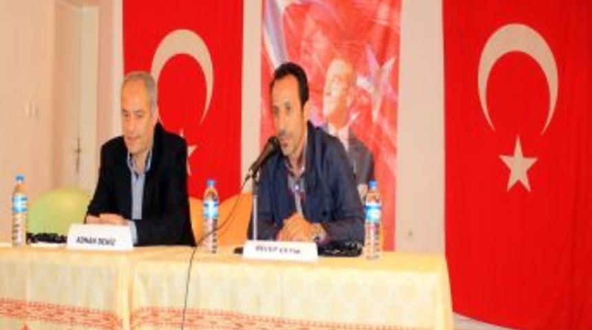 Beşiktaş&rsquo;ın Eski Oyuncusu Recep &Ccedil;etin, &Ouml;ğrencilerle Buluştu