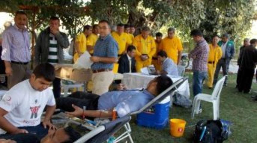 Orman B&ouml;lge Personeli 365 &Uuml;nite Kan Bağışladı