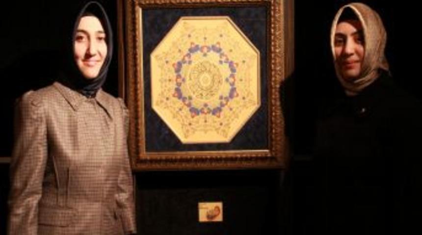 İki Kız Kardeşin Tezhip Sergisi, Sanatseverleri B&uuml;y&uuml;ledi