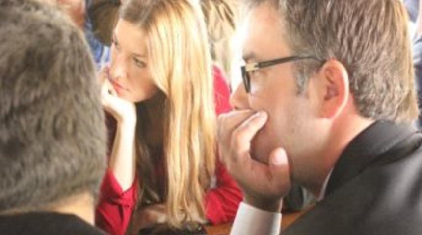 Chp'li Levent Piriştina &Uuml;niversitelilerle Buluştu