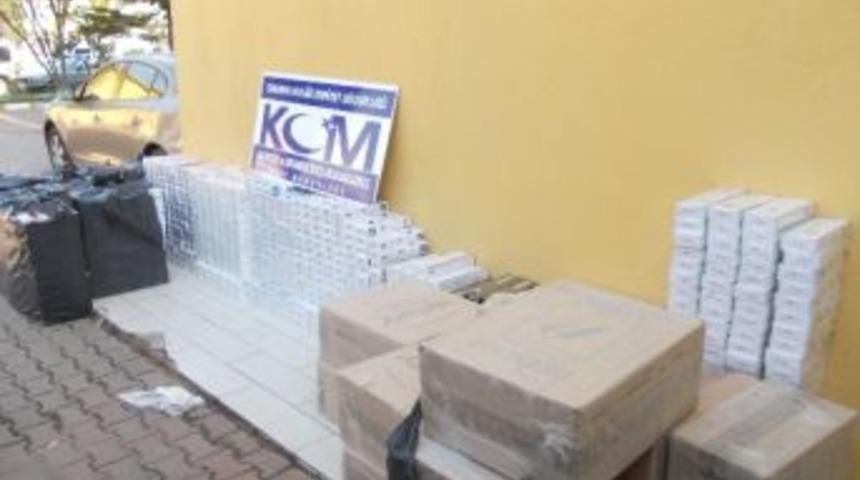 Sakarya&rsquo;da G&uuml;mr&uuml;k Ka&ccedil;ağı 20 Bin Paket Sigara Ele Ge&ccedil;irildi