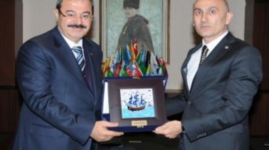 Hasan Kalyoncu &Uuml;niversitesi Rekt&ouml;r&uuml;&rsquo;nden Gso&rsquo;ya Ziyaret