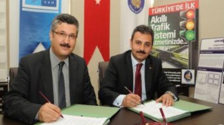 Akıllı Kavşak Projesi &Ccedil;orum&rsquo;da Hayata Ge&ccedil;irildi