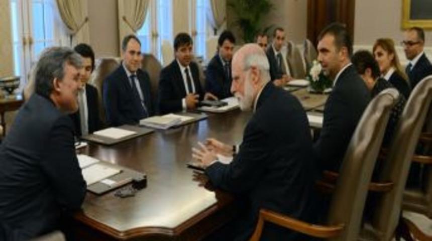 Cumhurbaşkanı G&uuml;l, Google Başkan Yardımcısı Cerf&rsquo;i Kabul Etti