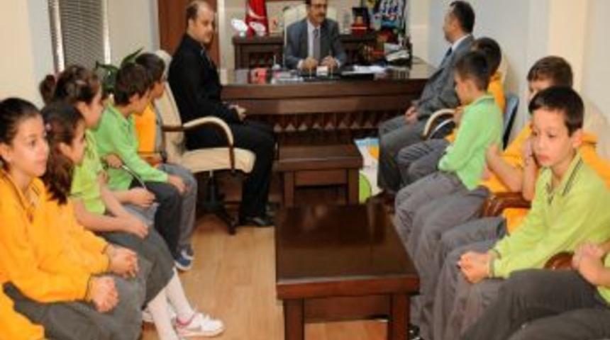 Bafra Delta Koleji'nden Başkan Şahin'e Ziyaret