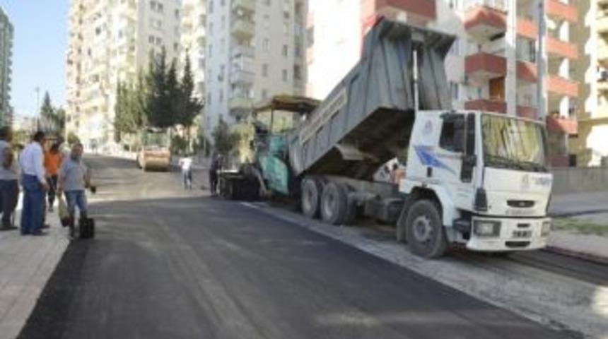 Huzurevleri Mahallesi Asfaltlanıyor