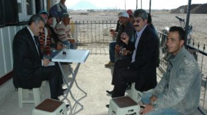 Karaman&rsquo;da Pancar Alım Kantarlarına Mini Sosyal Tesisler