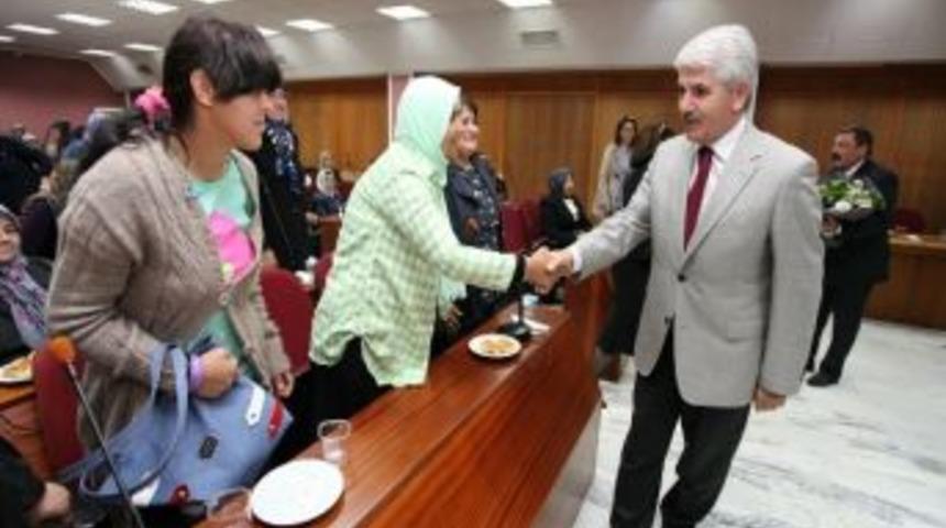 Başkan Sakallı&rsquo;ya K&uuml;lt&uuml;r K&ouml;pr&uuml;s&uuml; Projesi Teşekk&uuml;r Ziyareti