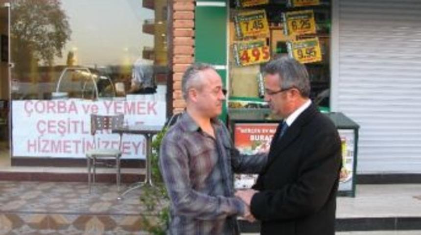 Başkan K&ouml;şker G&uuml;ne Esnaf Ziyaretleriyle Başlıyor