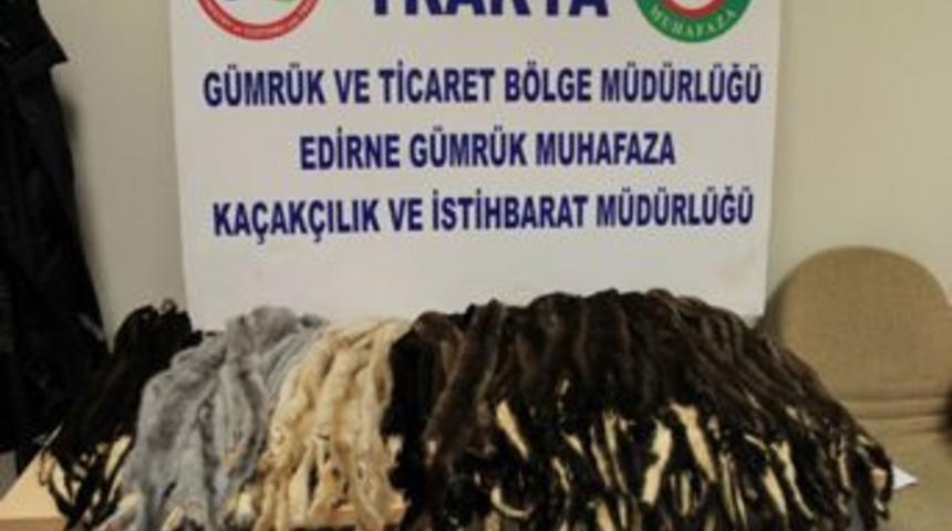 Kapıkule&rsquo;de Sansar K&uuml;rk&uuml; Ele Ge&ccedil;irildi