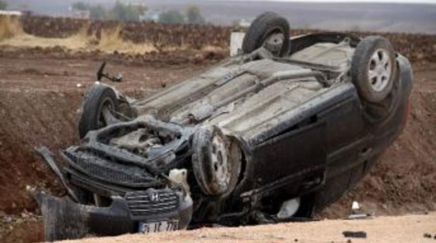 Diyarbakır&rsquo;da Trafik Kazası: 1 Polis Yaralı