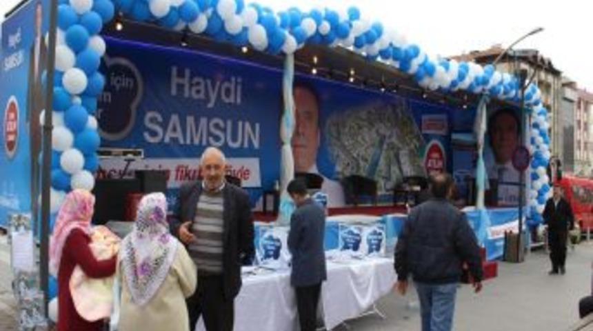 "Samsun İ&ccedil;in Fikrim Var Tırı" Havza'da