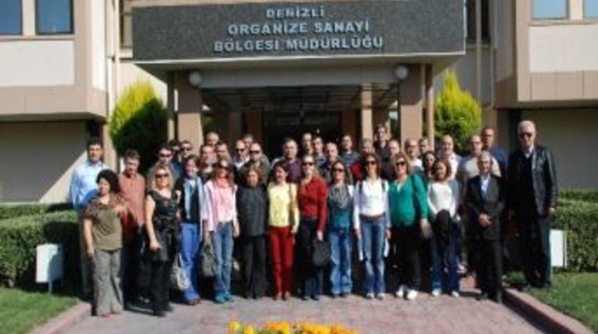 Sanayi Bakanlığı Heyeti Denizli Osb&rsquo;yi Ziyaret Etti