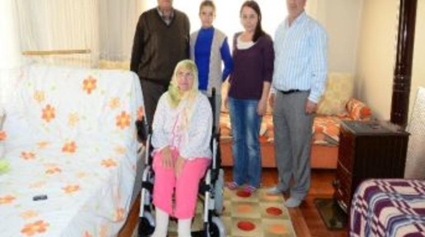 Tekerlekli Sandalyelerine Kavuştular