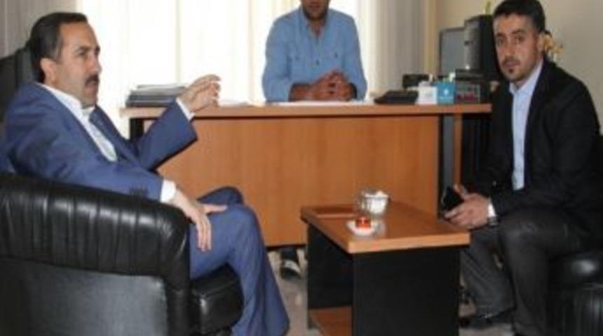 Van B&uuml;y&uuml;kşehir Belediye Başkan Aday Adayı Arvas&rsquo;tan İha&rsquo;ya Ziyaret