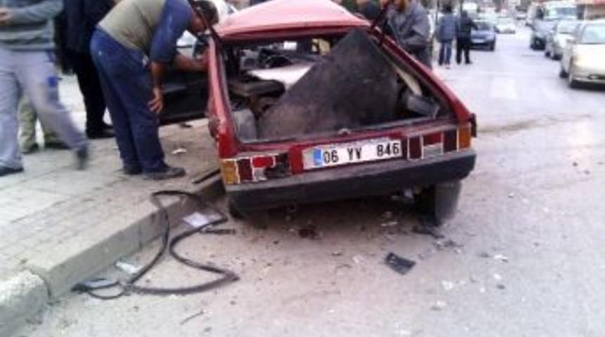 Başkent'te Kaza: 2 Yaralı