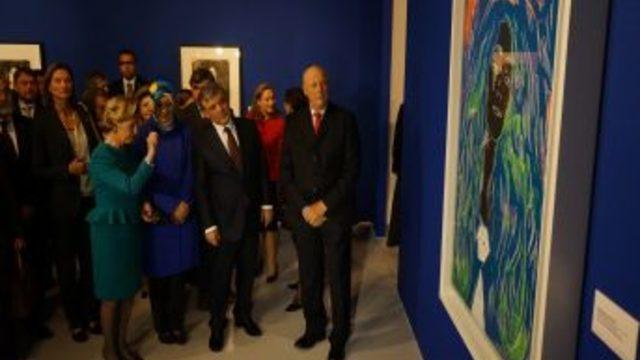 Kraliçe Sonja, Ankara’da ‘Çığlık’ Sergisi Açtı