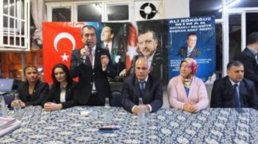 Ak Partili K&ouml;koğuz, Başkan Gibi Ağırlandı
