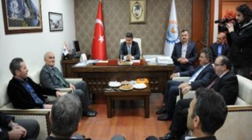 Başkan Yılmaz&rsquo;dan Btso&rsquo;ya Ziyaret