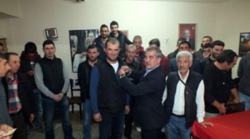 Kenan Karakaş’a destek için CHP’ye Üye Oldular