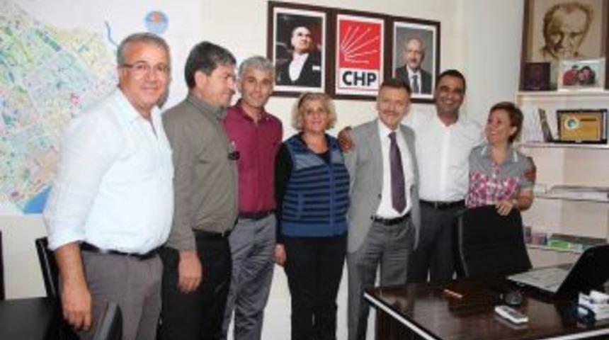 Suatoğlu'nun se&ccedil;im b&uuml;rosuna &ouml;nemli ziyaretler