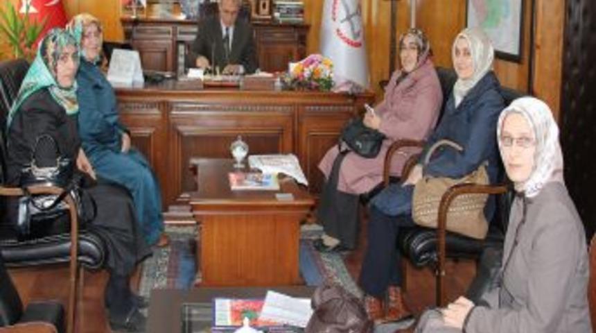 KOZA Derneği &Uuml;yeleri Kars İl Milli Eğitim M&uuml;d&uuml;r&uuml;'n&uuml; Ziyaret Etti