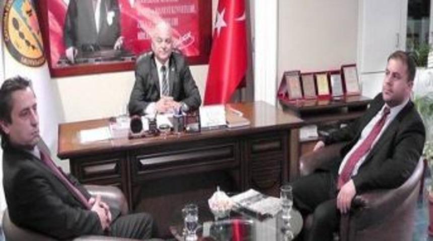 Avrupa &Ccedil;aycuma K&uuml;lt&uuml;r Ve Dayanışma Derneği Başkanı &Ccedil;aycuma&rsquo;da