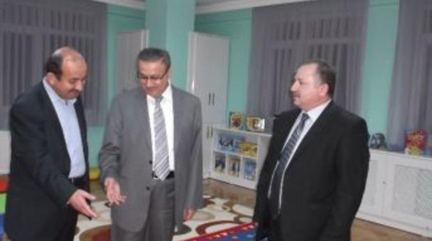 Vali Ali İhsan Su, &Ouml;zel Saray Leman Seven Anaokulu'nu Ziyaret Etti