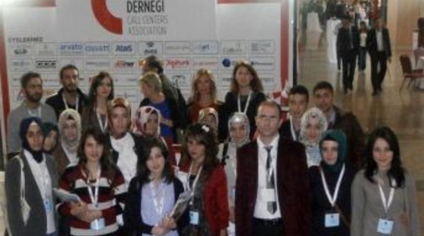 D&uuml;zce Sosyal Bilimler Meslek Y&uuml;ksekokulu &Ccedil;ağrı Merkezi Fuarına Katıldı