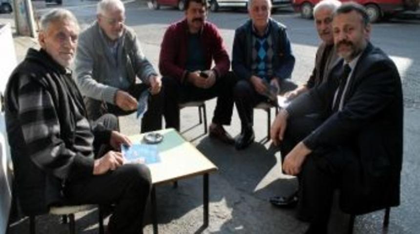 Ak Parti Ortahisar Belediye Başkan Aday Adayı Kanca, Teşkilat Ziyaretlerine Devam Ediyor