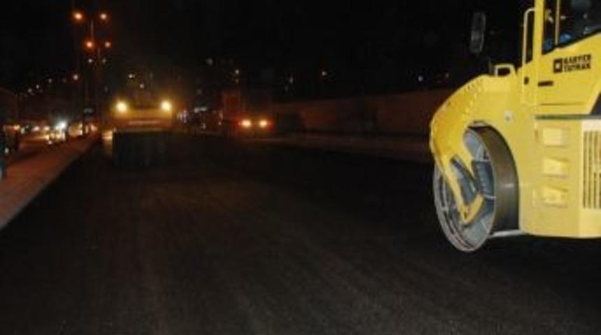 B&uuml;y&uuml;kkılı&ccedil;, Yol &Ccedil;alışmalarını Denetledi