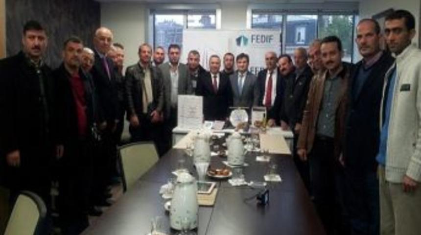 Matso &Uuml;yeleri Fransa&rsquo;daki T&uuml;rk İş Adamları İle Bir Araya Geldi