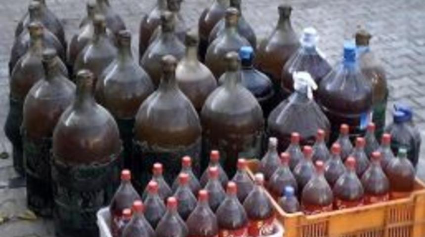 Kırıkkale'de Sahte İ&ccedil;ki Operasyonu